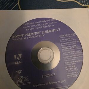 Premiere Elements 7 Software - Purple